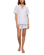 Eberjey Nautico Shortie Pajama Set