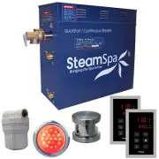 SteamSpa RYT900 Royal 9 KW QuickStart Steam Bath Generator - Nickel