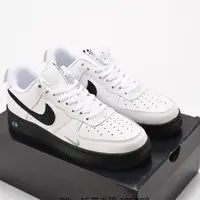 在飛比找蝦皮購物優惠-耐吉 Nike Air Force 1 Low 白色黑色鞋底