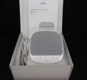 Roffie 300 White Noise Machine Sleep Meditation 40 HiFi Soundtracks USB White
