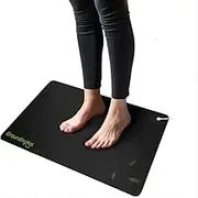 Grounding Mat for Sleep, Energy, Pain Relief, Inflammation, Balance, Wellness. Earth Connected Therapy. Indoor Grounding at Home, Office, Work. 15 Foot Cord Included,16 * 24