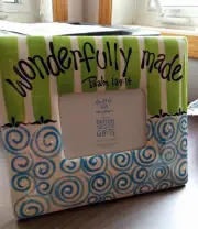 Psalm 139:14 Psalm Picture Frame for Photo "Wonderfully Made" Gift for Christian