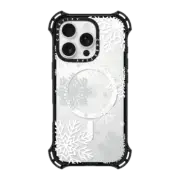 iPhone 16 Pro Bounce Case MagSafe Compatible Snow flakes