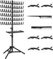 Braiding Hair Rack, Adjustable Hair Braiding Rack, Portable Hair Divider Rack for Braiding, Hair Braiding Tools for Men, Women