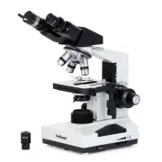 AmScope Binocular Compound Microscope 40X-2000X + Wi-Fi 2.0MP Eyepiece Camera