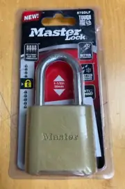 Master Lock Steel Shackle Padlock 5/16" Dia. Shackle x 1-1/2" H 875DLF