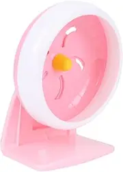 BCOATH Pet Running Wheel Hamster Exercise Wheel for Mice Pets with Holder Encourages Healthy Activity Random Color Random Color