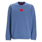 [Hugo] Hugo Logo-patch Cotton Sweatshirt XL BLUE