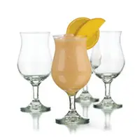 在飛比找樂天市場購物網優惠-郁金香波可杯高腳杯玻璃杯熱帶雞尾酒特飲杯洋酒杯創意玻璃杯杯子