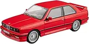 Die-cast Alloy Diecast 1:24 for BMW M3 Simulation Model Car 4 Doors Opened with Pull Back Miniature Vehicles Holiday Presents Miniature Vehicle(Red)
