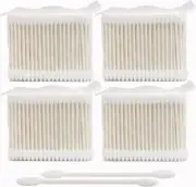 Double Head Cotton Swabs with Paper Stick, Suitable for Make Up and Cleaning...