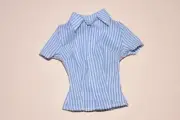 Tbleague 1/6 Blue Short Sleeves Shirt Fit 12" Female Figure Seamless Body Toys