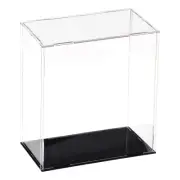 Acrylic Clear Display Case Box Dustproof Protection Showcase 20x10x25cm