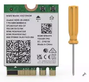 WiFi 6E Wireless Card Intel AX210 Tri-Band 5400Mbps Network Adapter Bluetooth5.3