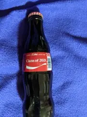 Full 8 fl oz. Class Of 2021 Coke Coca Cola Bottle New