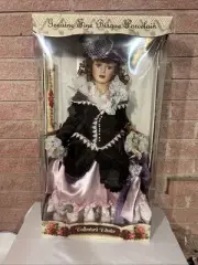 Brand New Victorian Bisque Porcelain With Certificate Of Authenticity Collectors