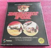 Desert Fox, Commodore 64/128 Game, Game Cassette