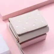 Women'sWallet Tri Fold Card Bag Pu Multi Objects Pocket Short Fashion Minimalist