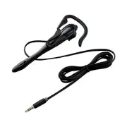 Elecom headset microphone 4-pole one ear ear hook 1.8m HS-EP13TBK
