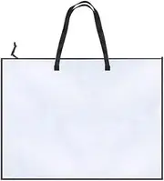 Filing Envelopes 19x25in Large Art Folder Clear Mesh Folder Organizer for Bulletin Boards Poster Organizer with Zipper Handle StorageBag Tote Bag Plastic Folders
