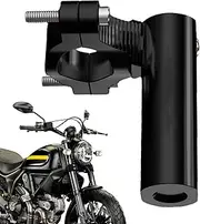 Huayeex Motor Bracket for Handlebar - Aluminum Handlebar Extender Adjustable Mount Bracket | Rise up Spotlight Mount Holder Rearview Motorcycle Accessories for Motorcycle