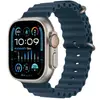 Apple Watch Ultra 2 GPS + 流動網絡 49mm 鈦金屬錶殼 智能手錶 配藍色海洋錶帶 MRF73ZA/A 香港行貨