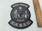 Maine State Prison K-9 B.S.U. collectable patch new full size