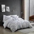 KENNETH COLE NEW YORK Duvet Cover Set King Cotton Fully Reversible (3-Piece)