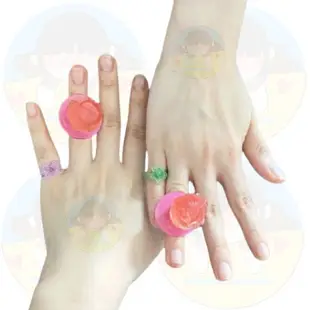 LOTTE 樂天寶石指環糖1BOX（13g * 18片）/韓國/草莓糖 Jewel Shaped Ring Candy