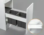 BLUM Tandembox Antaro Standard Drawer M Height (Grey Bin)