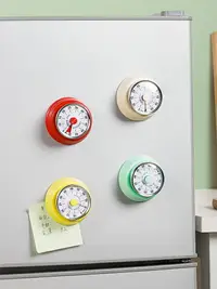 在飛比找樂天市場購物網優惠-首優廚房計時器倒計時提醒定時器可視化學習專用機械時間鬧鐘磁吸