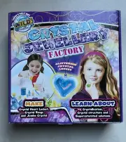 Wild! Science Crystal Jewellery Factory Grow Sparkly Ring Necklace Kit Education