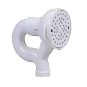 2 in. PVC Floor drain with P-Trap and Cleanout