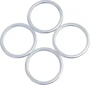 Young Wolf 4 x Silver Washer Seal Compatible with Bafang BBS01 BBS02 BBSHD Mid Drive Crank Motor