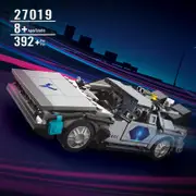 Mould King 27019 Static Version Delorean-12 Car with 269 Pieces