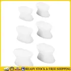1 Pair Silicone Toe Separators Overlap Toe Divider Hallux Valgus Corrector