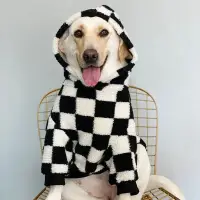 在飛比找蝦皮購物優惠-大型犬狗狗衣服拉佈拉多金毛邊牧薩摩耶阿拉斯加鼕季保暖服裝潮牌