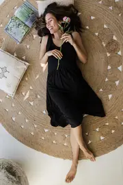 Shoulder To Lean On Flow Dress--BOHO-920