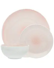 Godinger Spiral Pink 12pc Set