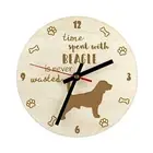 Beagle Larger Sperrholzuhr Art-Dog
