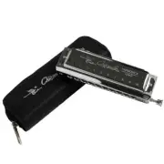 New Harmonica Chromatic Blues Harmonica C Key w 10 Holes 40 Tone