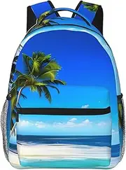[CHRYSM] Backpack For Girls Boys Teens Schoolbag,Bookbag,Peace Tree Frog Daypack For High School,College,Travel,Work