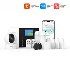 Gsm Wifi Alarm System for Home Wireless Smart Life App Control Work with ALexa