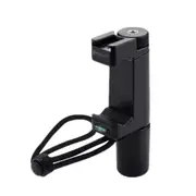 Vlogging Live Broadcast Handheld Grip Selfie Rig Stabilizer ABS Tripod Adapter Mount with Cold Shoe Base & Wrist Strap