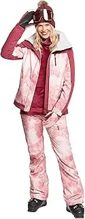 [Roxy] Nadia Printed Pants Silver/Pink Tie-Dye MD (US 7-9)