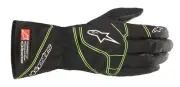 Alpinestars Tempest V2 Youth Waterproof Kart Glove - Black/Fluo Green All Sizes