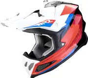 Scorpion VX-22 Air Mips Beta, motocross helmet , color: Black/Red/White , size: M