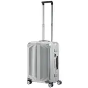 Samsonite Lite-Box ALU Anodised Aluminium 55 cm 4 Wheeled Spinner - Aluminium