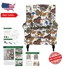 High Stretch Wing Chair Protector Slipcover - Machine Washable & Fade Resistant