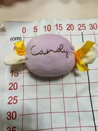 在飛比找Yahoo!奇摩拍賣優惠-【二手衣櫃】夾娃娃機 糖果娃娃 candy 蝴蝶結紫色糖果 